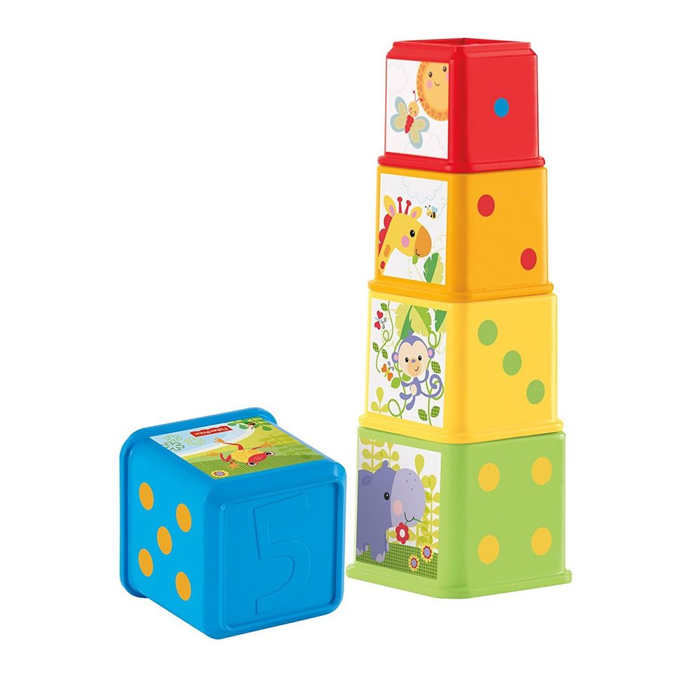 Fisher Price blokovi za slaganje sa životinjama slika 1