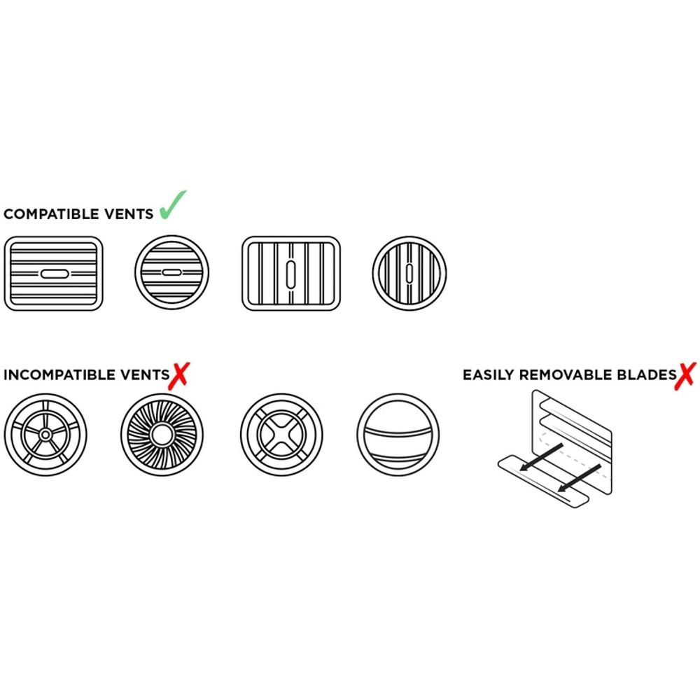 Quad Lock MAG nosač za ventilaciju automobila slika 3