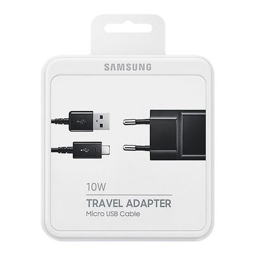 SAMSUNG univerzalni adapter microUSB 2A, 10W, crni slika 1