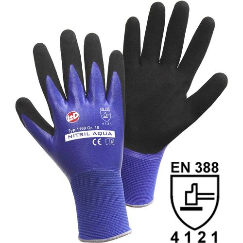 L+D Nitril Aqua 1169-XXL najlon rukavice za rad Veličina (Rukavice): 11, xxl EN 388 CAT II 1 St. slika 1