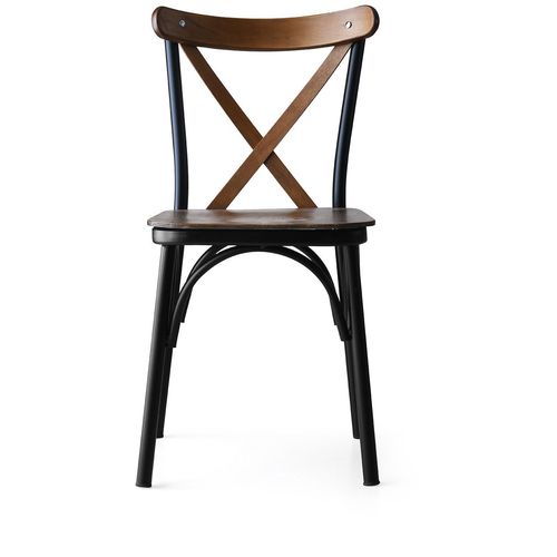Hanah Home AhÅŸap Ekol - 261 V4 Walnut Chair Set (4 Pieces) slika 2