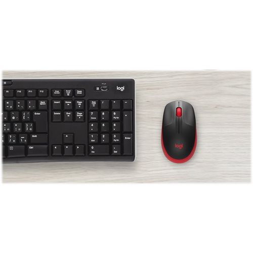 Miš Logitech M190 Full-size wireless Red, 910-005908 slika 2