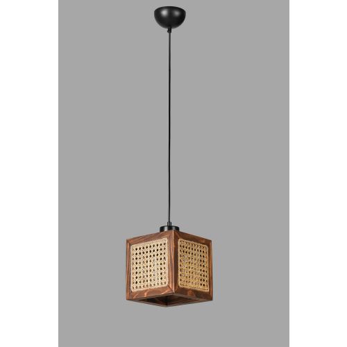 Kumsal Tekli Ceviz Rattan Sarkıt Rattan
Walnut Chandelier slika 3