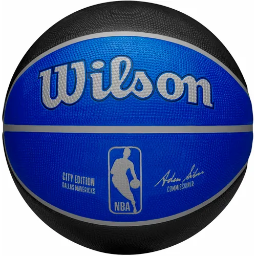 Wilson nba team city edition dallas mavericks out ball wz4024207xb slika 1