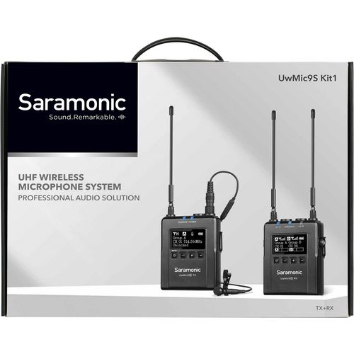 SARAMONIC UwMic9S Kit1 3.5mm/XLR UHF Wireless Lav. bubica mikrofon (1xRX9S, 1xTX9S) slika 2