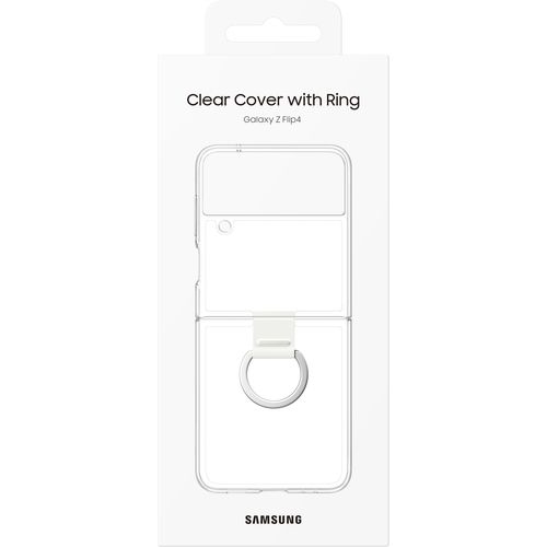 Samsung Clear Cover with ring Galaxy Z Flip 4 slika 5