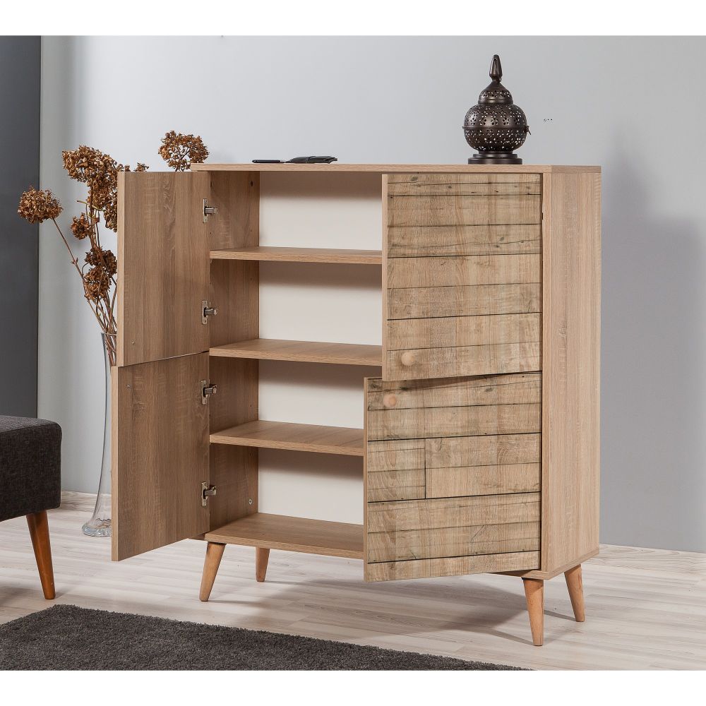 Multilux - 728 Sonoma Oak Višenamjenski Ormar slika 2
