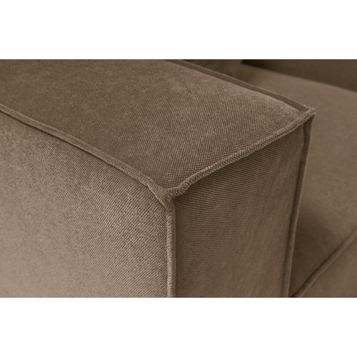 Woody Fashion Kutna garnitura Sora (L1-O1-O1-1R-POUFFE ) - smeđa slika 15