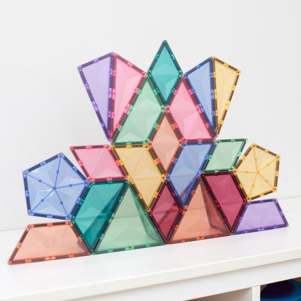 Connetix Magnetne pločice za slaganje Pastel Shape Expansion Pack, 48kom slika 2