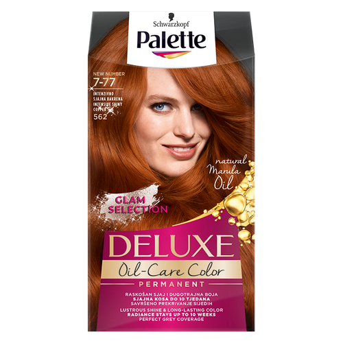 PALETTE DELUXE boja za kosu 7-77 (562) Intenzivno sjajno bakrena slika 1