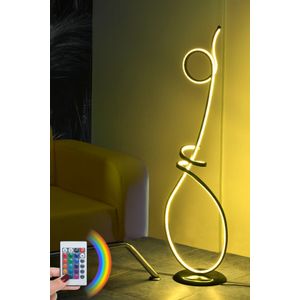 Opviq Picasso Black - Višebojna podna lampa