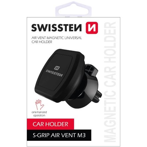 SWISSTEN držač za mobitel, magnetski, za ventilaciju S-GRIP AIR VENT M3 slika 1