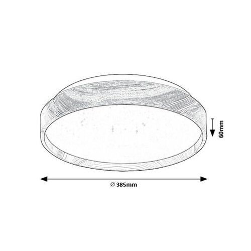 Rabalux Leana2 led plafonjera 71144 slika 3