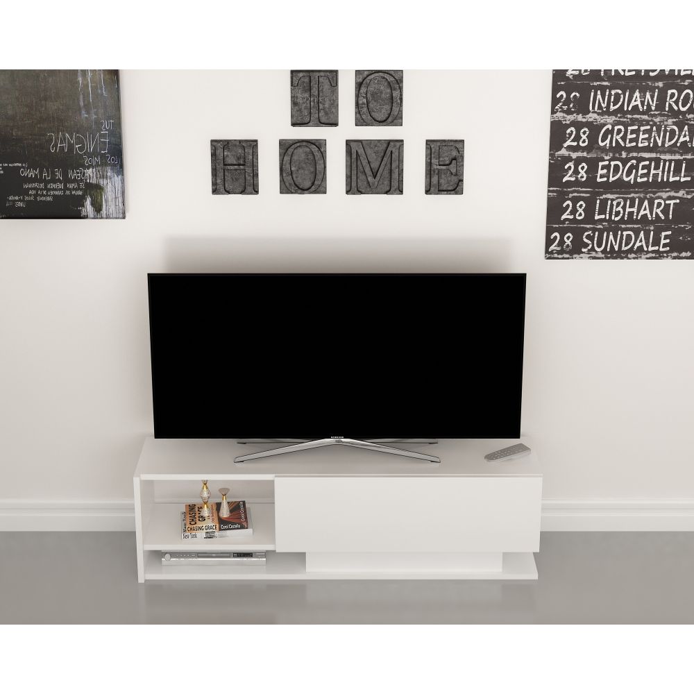 Damla White TV Stalak slika 3