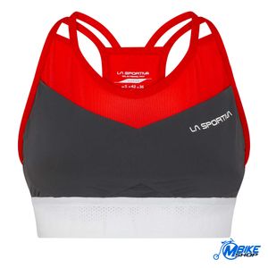 La sportiva Ženski sportski grudnjak Wafaa, Carbon/Hibiscus