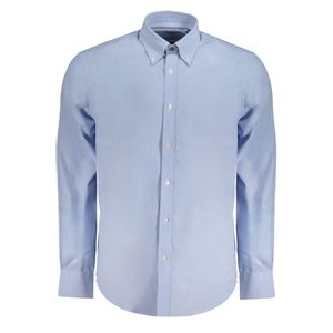 HARMONT &amp; BLAINE MEN'S LONG SLEEVE SHIRT BLUE