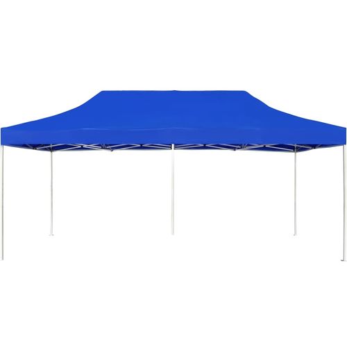 Profesionalni sklopivi šator za zabave 6 x 3 m plavi slika 27