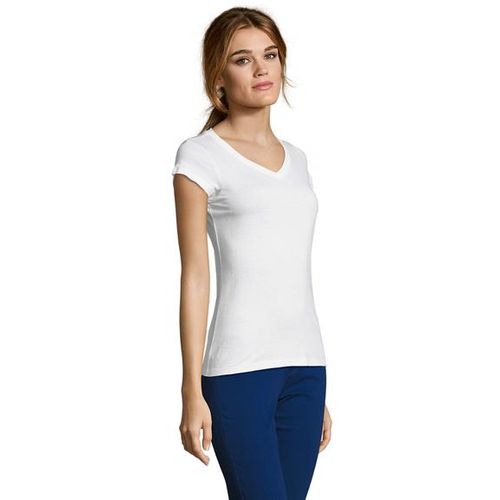 MOON ženska majica sa kratkim rukavima - Bela, XL  slika 2