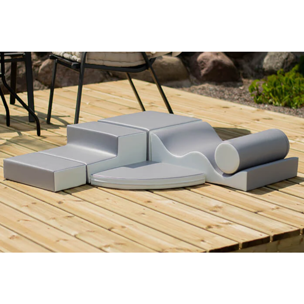 IGLU Soft Play Set EXPLORER - Sivi/Bijeli slika 4