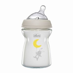 Chicco Staklena flašica NaturalFeeling 250ml 0m+