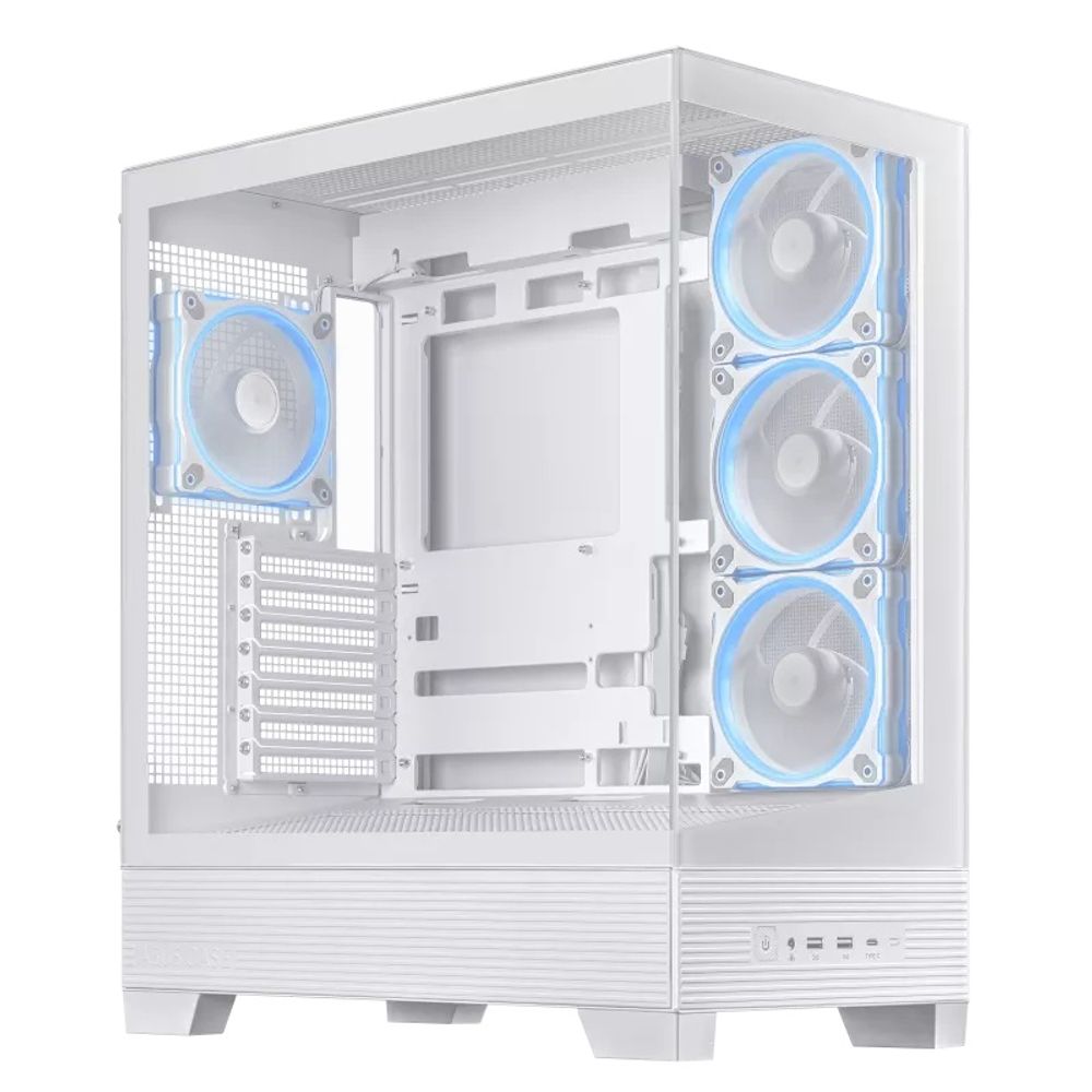 ASUS CASE A31 PLUS TG ARGB, White slika 3