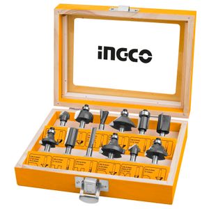 INGCO 12-delni set glodala (6mm) AKRT1211