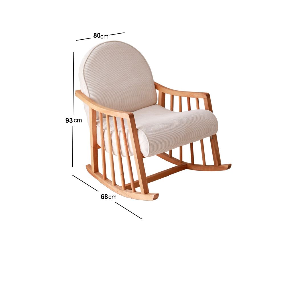 Klea - Bijela Wing Chair slika 7