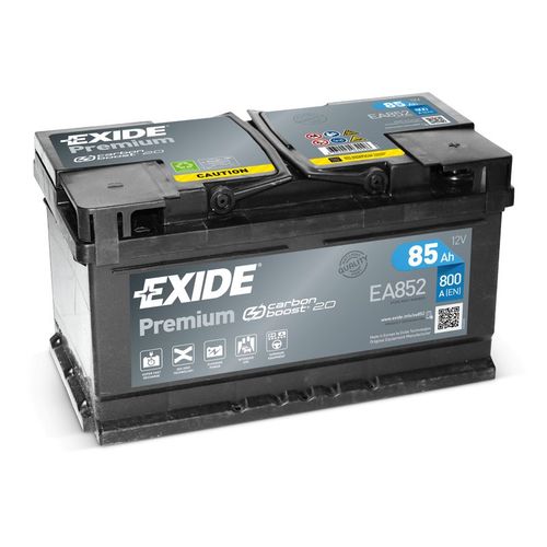 Akumulator EXIDE Premium Carbon 12 V 85 Ah +D slika 1