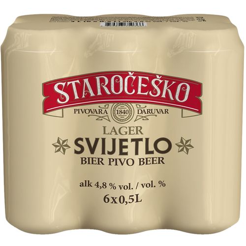 Staročeško pivo 0,5l limenka x 6kom slika 2