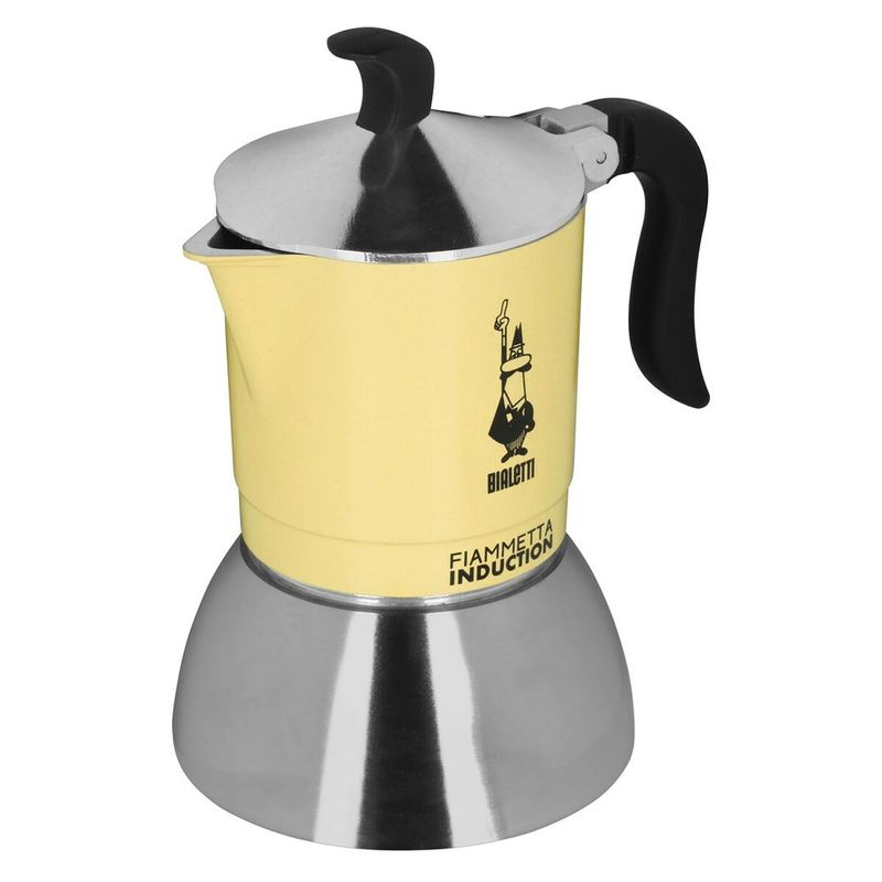 Bialetti Talijanska Moka za Kavu Bialetti 29591 Rumena Nehrđajući Čelik Aluminij 200 ml 4 Tasītes image