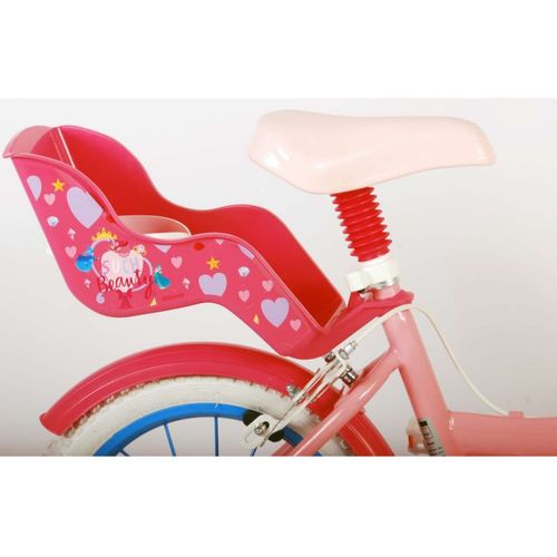 Dječji bicikl Disney Princess 14" s dvije ručne kočnice rozi slika 8