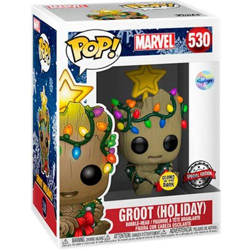 POP figure Marvel POP Marvel Groot Holiday Christmas Exclusive slika 1