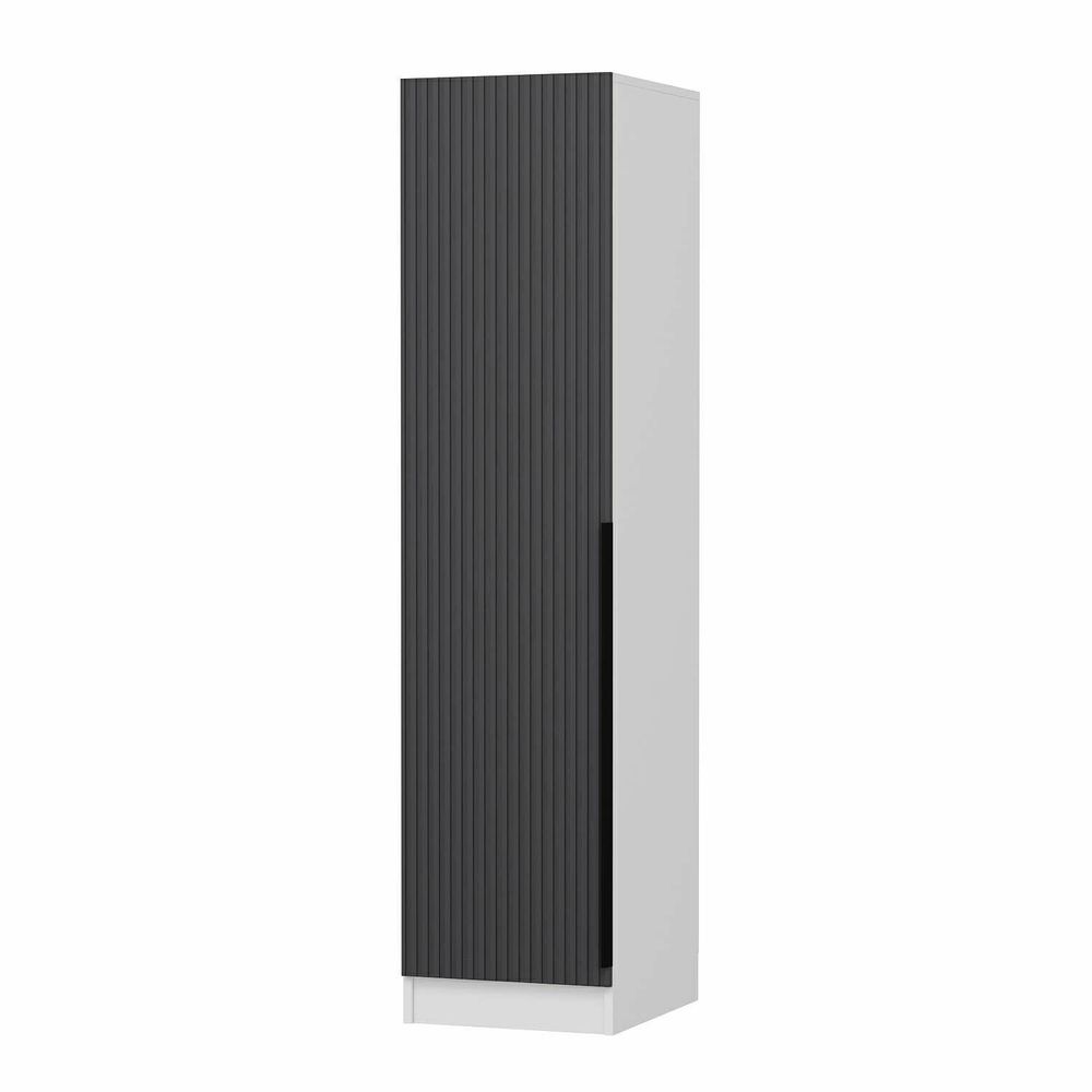 Minar Kale - 8750 Antracit Bijela Garderoba slika 3