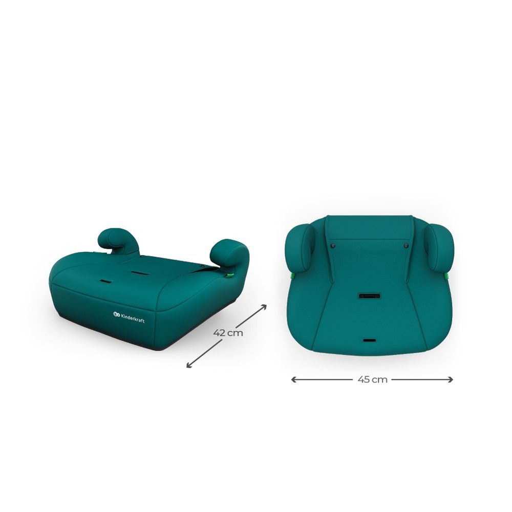 Kinderkraft autosjedalica Comfort Up 2 plus i-Size 9-36 kg (76-150 cm) bez Isofix-a, Green slika 18