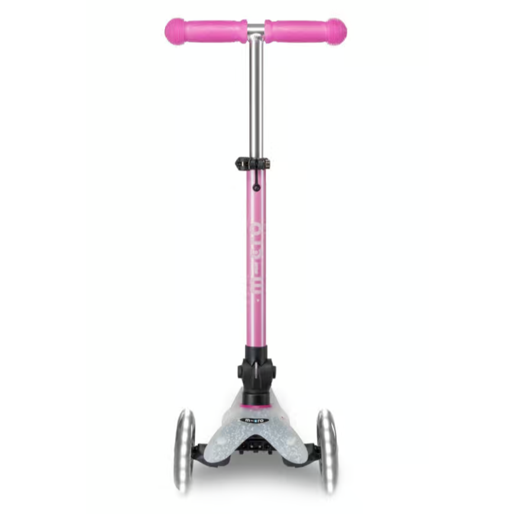 Micro Dječiji romobil Mini Deluxe Foldable Orion LED Pink slika 2