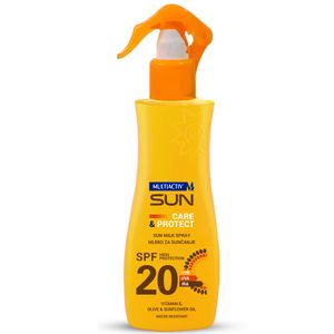 Multiactiv Sun Care&Protect Mleko za sunčanje SPF 20, 200ml 