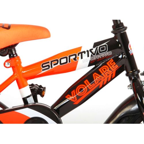 Volare dječji bicikl Sportivo 12" neon narančasti slika 6