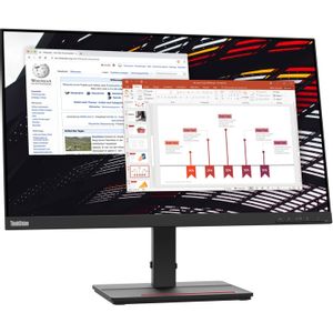 Lenovo Monitor ThinkVision S24e-20 23.8” VA 250 cd/m² 16:9 3000:1 4 ms (Extreme mode) VGA HDMI Tilt 3y