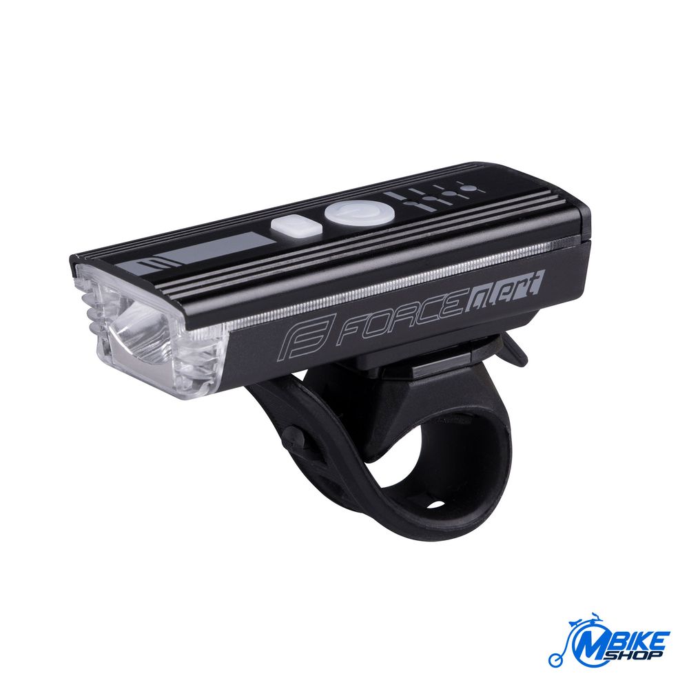 Force Prednje svjetlo za bicikl Alert 350LM USB Black slika 1