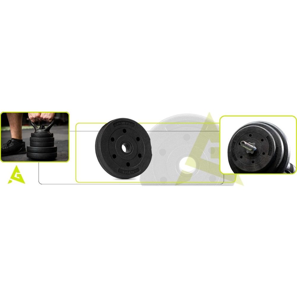 ACT0072 KOMPOZITNO TERET 1,25 KG 29 MM slika 7