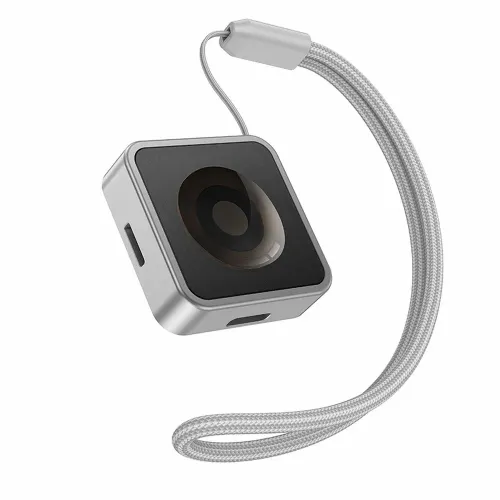 HOCO induktivni punjač za Apple Watch 2.5W CW55 srebrni slika 1