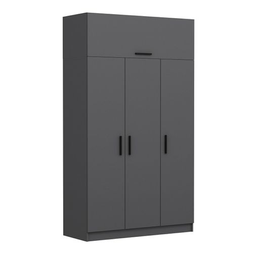 Woody Fashion Garderoba, Minar 3 Kapak 2 Çekmece 235 - Anthracite slika 4