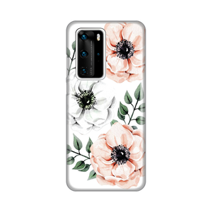 Torbica Silikonska Print za Huawei P40 Pro Flower Art