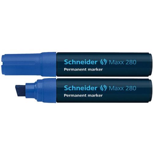 Flomaster Schneider, permanent marker, Maxx 280, 4-12 mm, plavi slika 2
