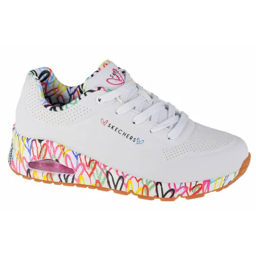 Skechers uno-loving love 155506-wht slika 5