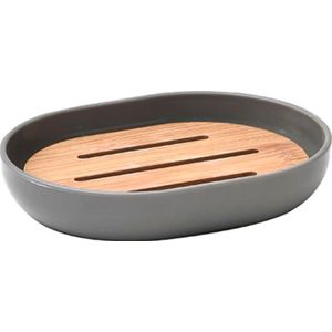 TENDANCE Posuda za sapun Bath 12,5x9,5x2,5cm Siva