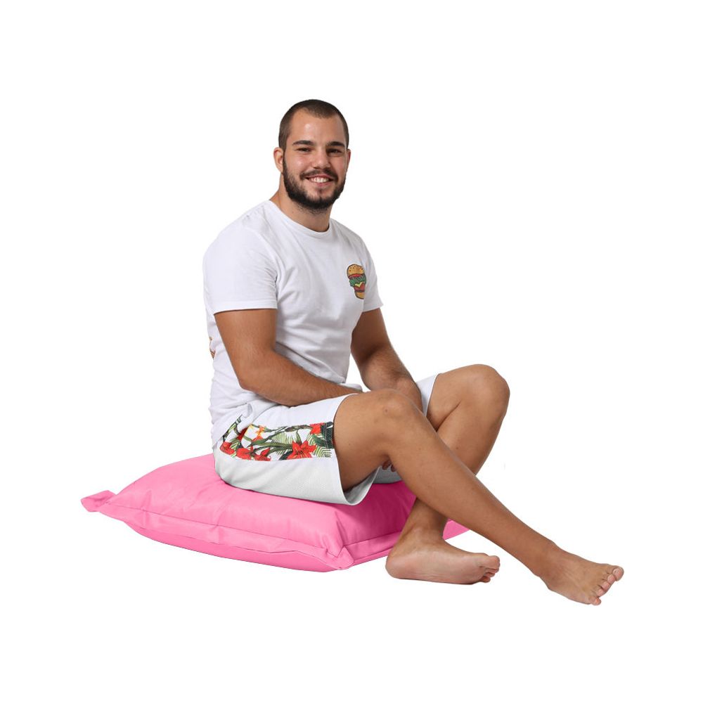 Cushion Pouf 70x70 - Ružičasti Jastučić za Sjedjenje slika 4