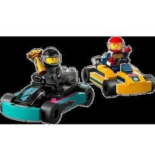 Playset Lego 60400 Karts and Racing Drivers slika 4