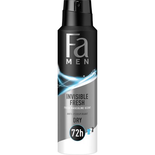 FA  Men Dezodorans  Invisible Fresh 150ml slika 1