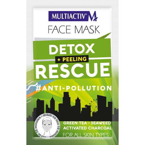 Multiactiv DETOX RESCUE 2u1 maska i piling 7.5ml slika 1